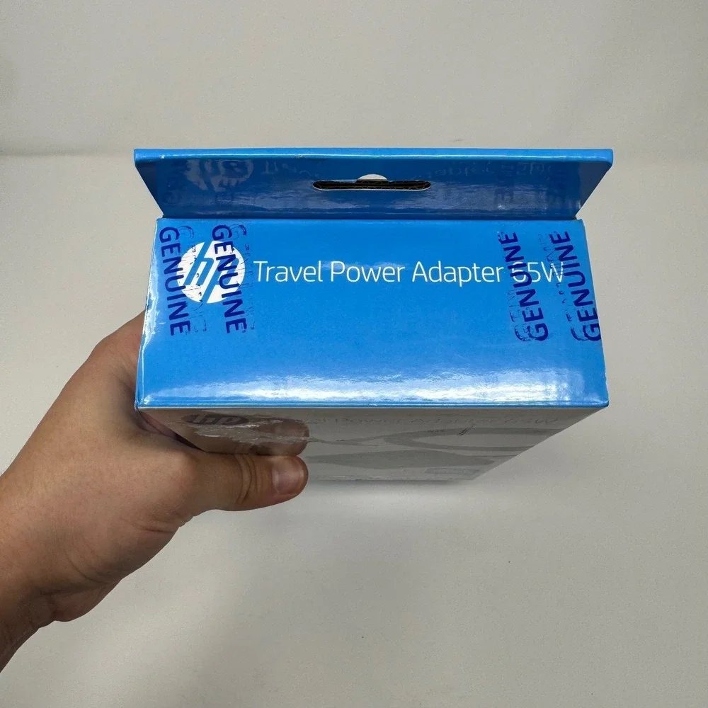 Factory Sealed Genuine HP 19.5V 3.33A 65W Travel AC Adapter